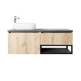 VANITY PLUS 120 cm with Cascade Vessel Left Hand