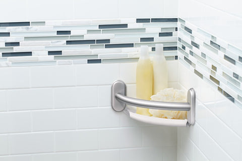 Moen Grab Bar 9 with Corner Shelf