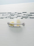 Chrome 16 Grab Bar With Shelf