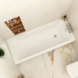 White QUADRO Bathtub 1700 X 700