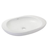 AS White FLUID Vessel Sink