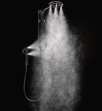 Moen Nebia Matte Black Two-Function 7.9 Diameter Spray Head Standard With Handshower