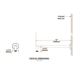 Moen CHROME Shower Arm