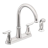 Moen SOLIDAD Chrome Two-Handle High Arc Kitchen Faucet