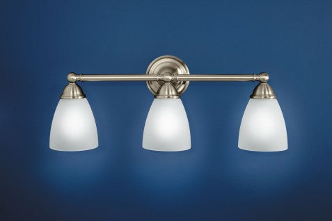 Moen BRANTFORD Brushed Nickel Three Light