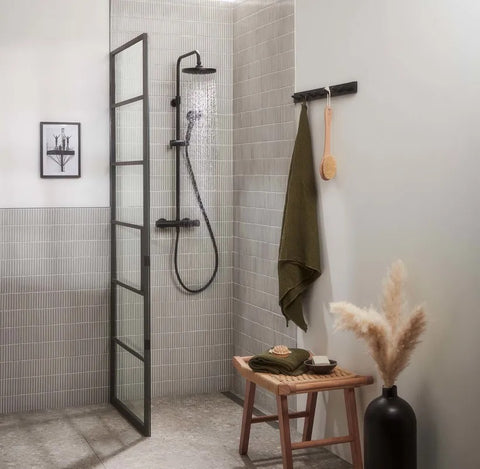 MARINE Dual Function Bar Shower System - Black