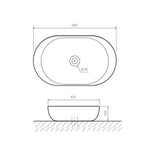 AS White FLUID Vessel Sink
