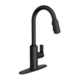 Moen MEENA 87270BL  Matt Black One-Handle High Arc Pulldown Kitchen Faucet