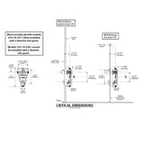 Moen M-Pact Posi-Temp® RI Valve With Diverter