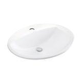 White MARSELLA Drop in Basin