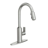 Moen MEENA 87270SRS  Spot Resist Stainless One-Handle High Arc Pulldown Kitchen Faucet