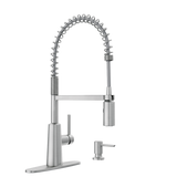 Moen NORI Spot Resist Stainless One-Handle High Arc Pulldown Kitchen Faucet