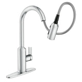 Moen MEENA 87270  Chrome One-Handle High Arc Pulldown Kitchen Faucet