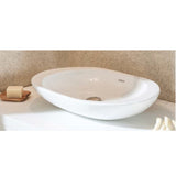 AS White FLUID Vessel Sink