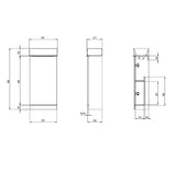 ALTO Slim Line Light Grey Vanity with Top