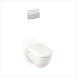 White LOTO Wall Hung Toilet