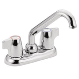 Moen CHATEAU Chrome Two-Handle Low Arc Laundry Faucet