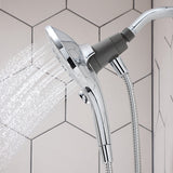 Moen ENGAGE Chrome Six-Function 5 1/2 Diameter Eco-Performance Spray Head Handheld Shower