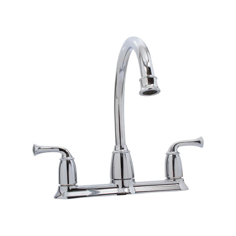 Moen BANBURY Chrome Two-Handle High Arc Kitchen Faucet