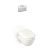 White LOTO Wall Hung Toilet