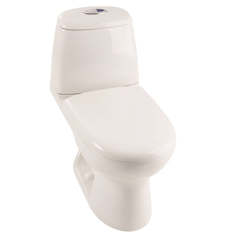 White ECOCLEAN Toilet COMBO