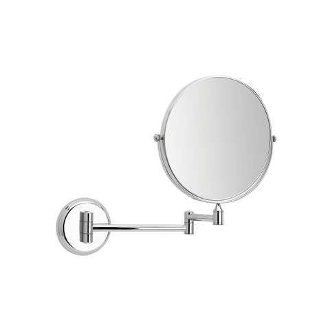 Wallmount Retractable Magnifying Mirror