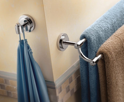 ISO Chrome 24" Double Towel Bar
