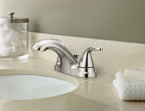 Moen ADLER Chrome Two-Handle Bathroom Faucet