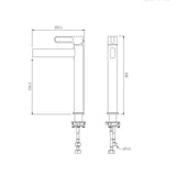 American Standard CHROME ZEN Vessel Faucet