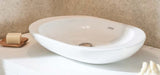 AS White FLUID Vessel Sink