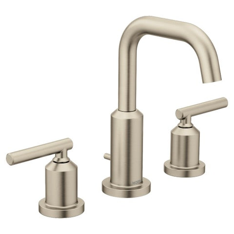 Moen GIBSON  SRN Two-Handle High Arc SRN Bathroom Faucet