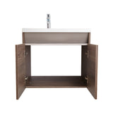 PONTUS VITAL Vanity - 60cm Taupe/Cognac