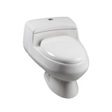 White PRESTIGO One Piece Pressure Assist Toilet