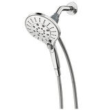 Moen ENGAGE Chrome Six-Function 5 1/2" Diameter Eco-Performance Spray Head Handheld Shower