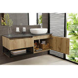 VANITY PLUS 120 cm with Cascade Vessel Right Hand