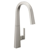 Moen NIO Spot Resist Stainless One-Handle High Arc Pulldown Kitchen Faucet