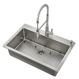 Moen REZA Stainless Sink Combo