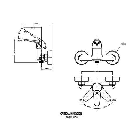 Moen COCO CP Shower