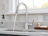 Moen ADLER  Chrome One-Handle High Arc Pulldown Kitchen Faucet