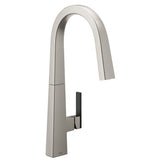 Moen NIO Spot Resist Stainless One-Handle High Arc Pulldown Kitchen Faucet