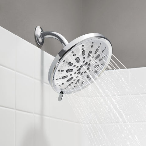 Moen Enthrall Chrome Five-Function 9" Diameter Spray Head Rainshower