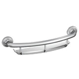 Chrome 16" Grab Bar With Shelf