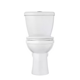 SUMMIT 4 White Elongated SmartHeight Dual Flush Toilet with Slo-Close Seat