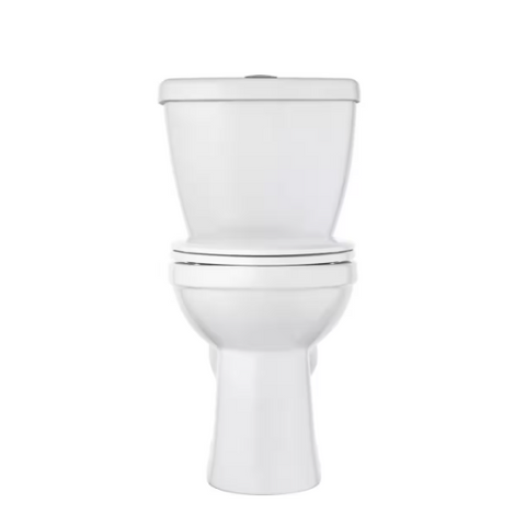 SUMMIT 4 White Elongated SmartHeight Dual Flush Toilet with Slo-Close Seat