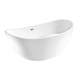 White AVA Freestanding Bathtub