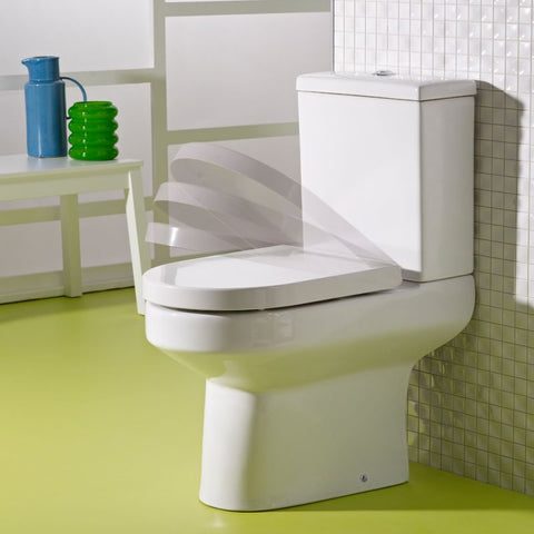 DEBUT White Toilet - P-TRAP