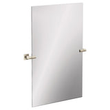 TRIVA Mirror with Brushed Nickel Trim