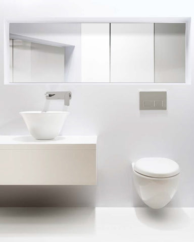 American Standard White DUO CURVO  Wall Hung Toilet