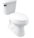 White POWERONE Toilet Combination